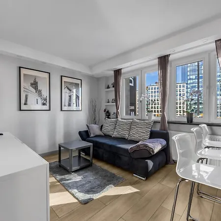 Apartment Gold Point 89 - With Free Parking Warsaw